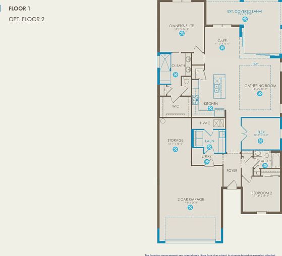 Mystique Floor Plan, Quick Move-in Home, Floor 1