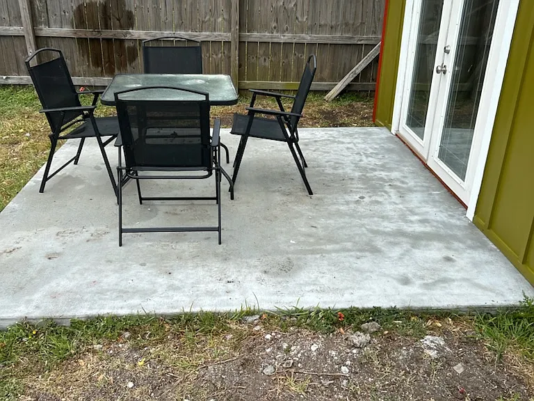 Patio and BQ GRILL