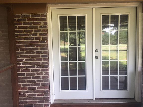 French doors from kitchen 