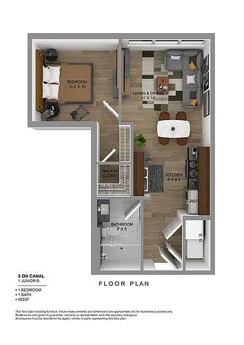 Floor plan 1 JR B
