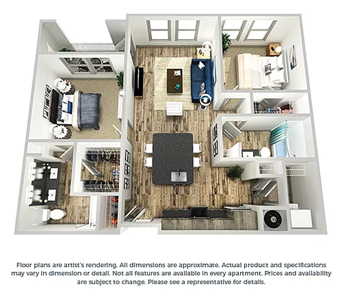 Floor plan The Indigo