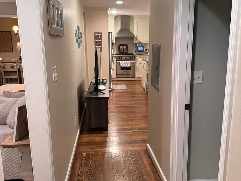 Hallway from Bedrooms to Living areas/kitchen