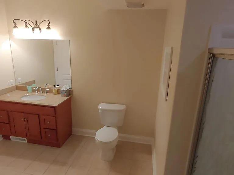 Basement full bath