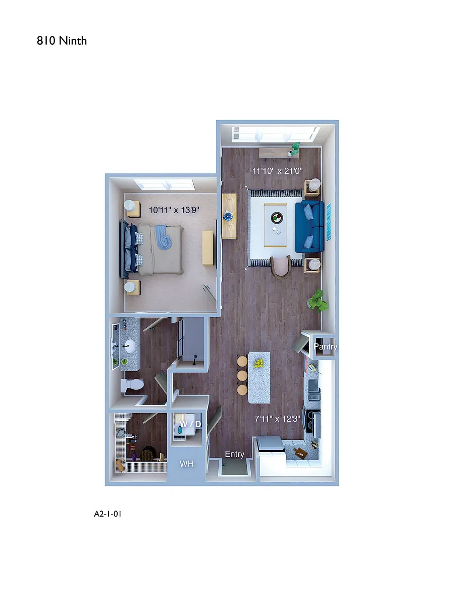 Floor plan A21