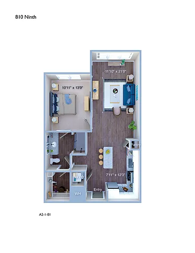 Floor plan A21