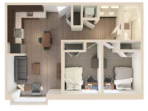 Floor plan 2X1