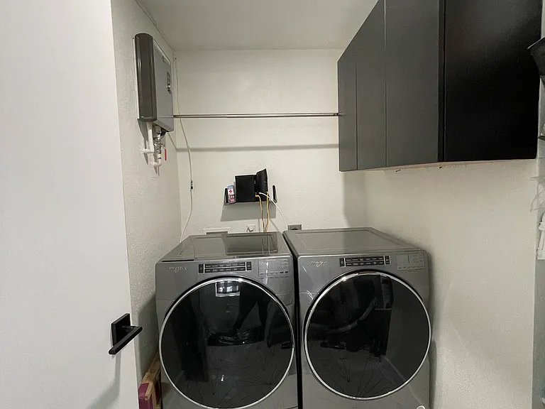 Photo taken before shelving was installed