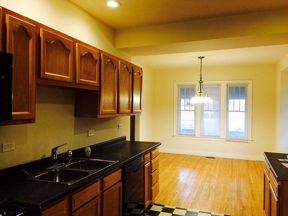 Kitchen looking towards dining room