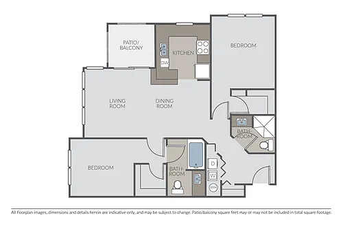 Floor plan Plan 2C