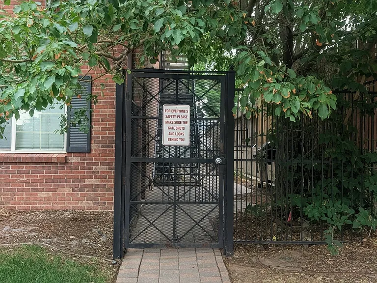 Secure gated entry
