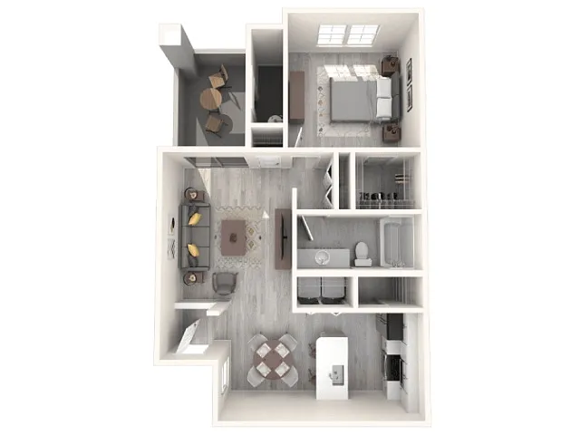 Floor plan 1B