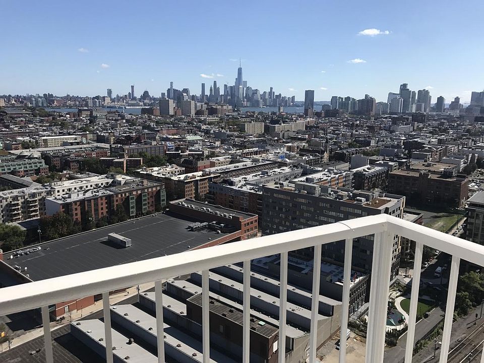 view of NYC from balcony