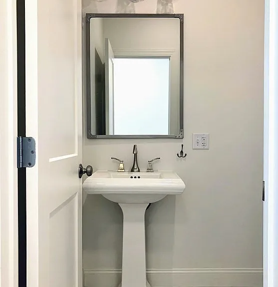 Half bathroom (in hallway next to laundry room)