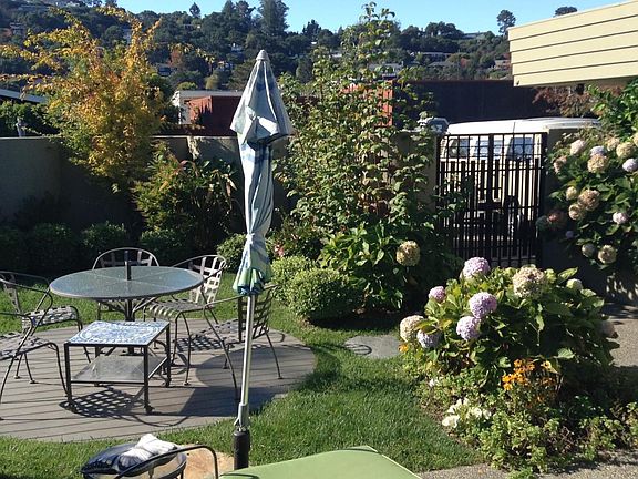 private colorful garden