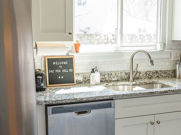 Bright and open kitchen
