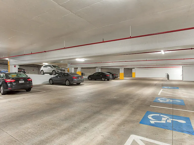 Garage parking available