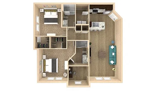 Floor plan Oasis