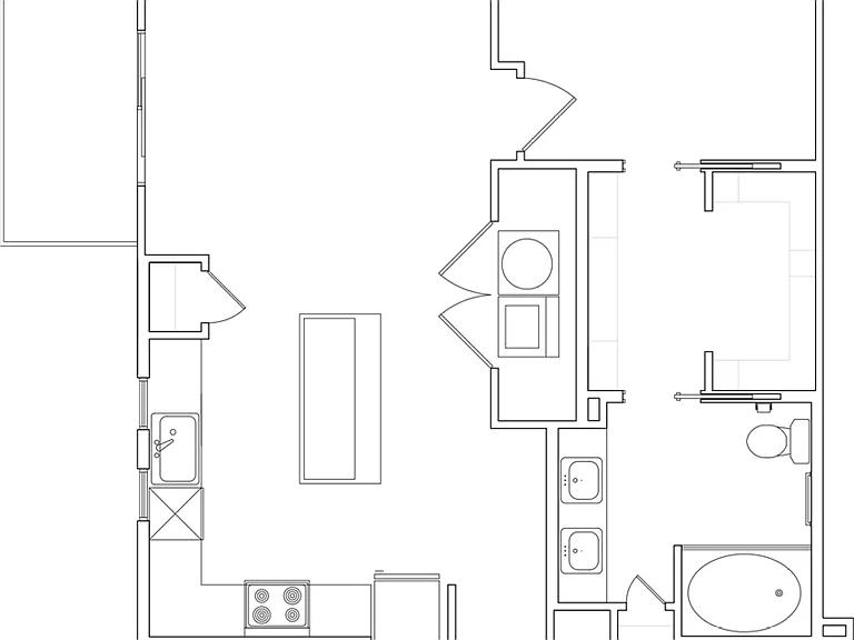 Mona floor plan West Village
