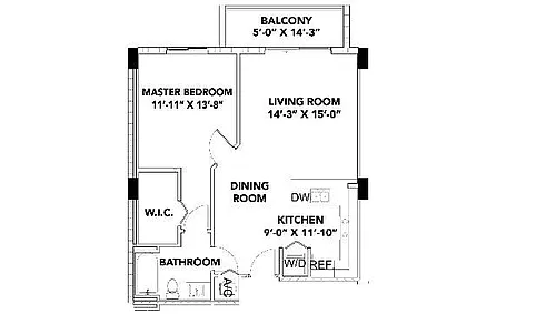 Floor plan Model AM