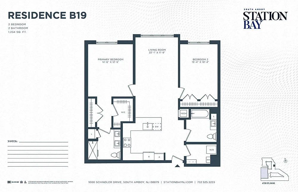 Floor plan B19
