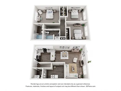 Floor plan The Lake, Renovated