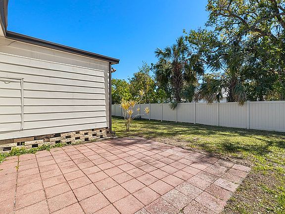 Private backyard space 