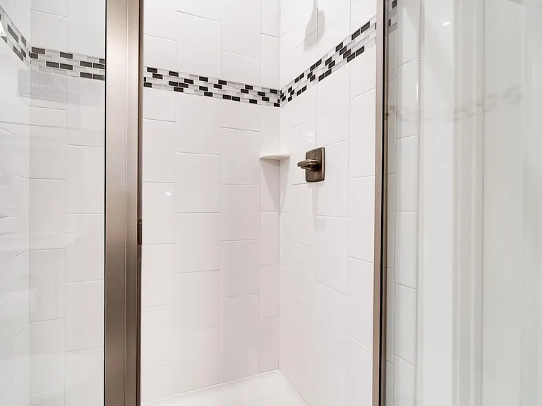 Guest full bathroom in basement