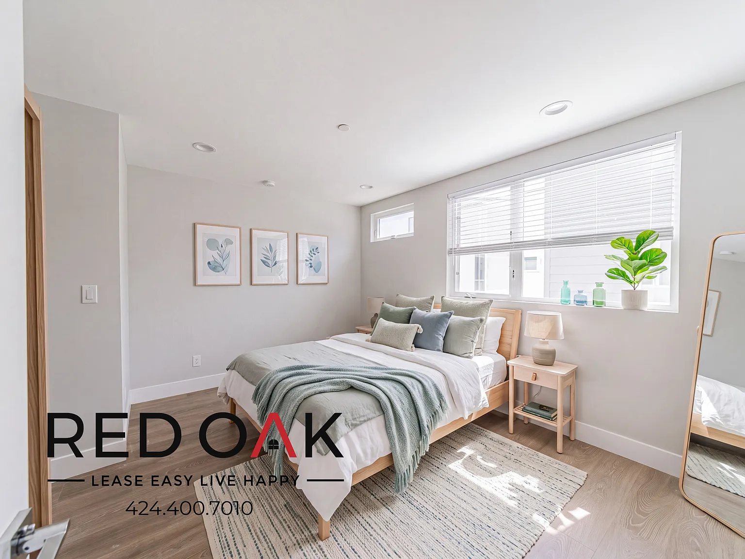 ~1 Month FREE~ Gorgeous Four Bedroom with Balcony, Recessed Lighting, In-Unit W/D, and Included P... — Photo 3