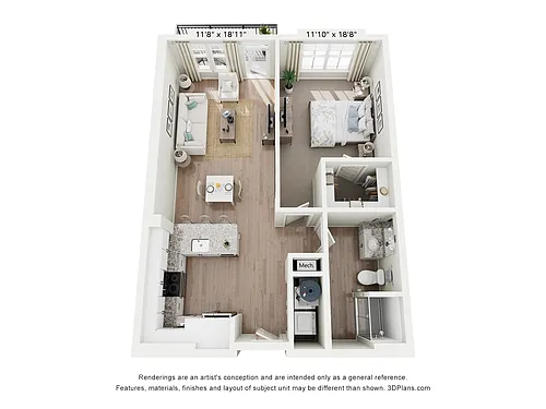 Floor plan A2A - Navy ALT
