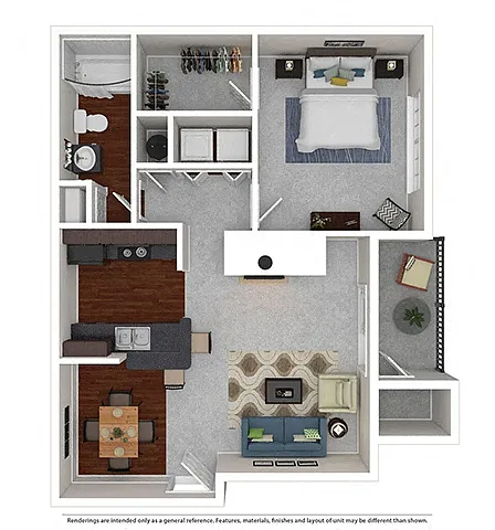 Floor plan A1BR The Classic