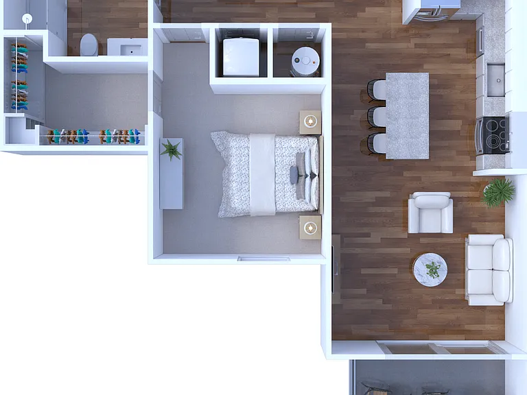 1 Bed/1 bath 710 sq. ft. 1 Bed/1 bath 710 sq. ft.