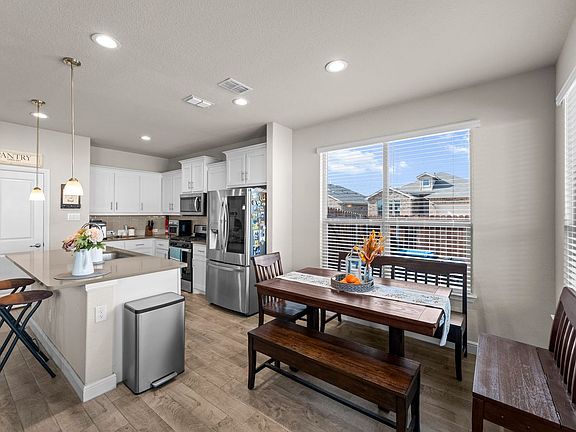 Kitchen and dining room