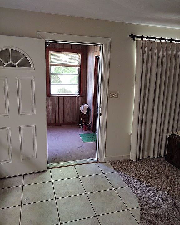 Kitchen to back porch