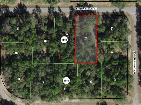 600 E Kingsdale St, Citrus Springs, FL 34434
