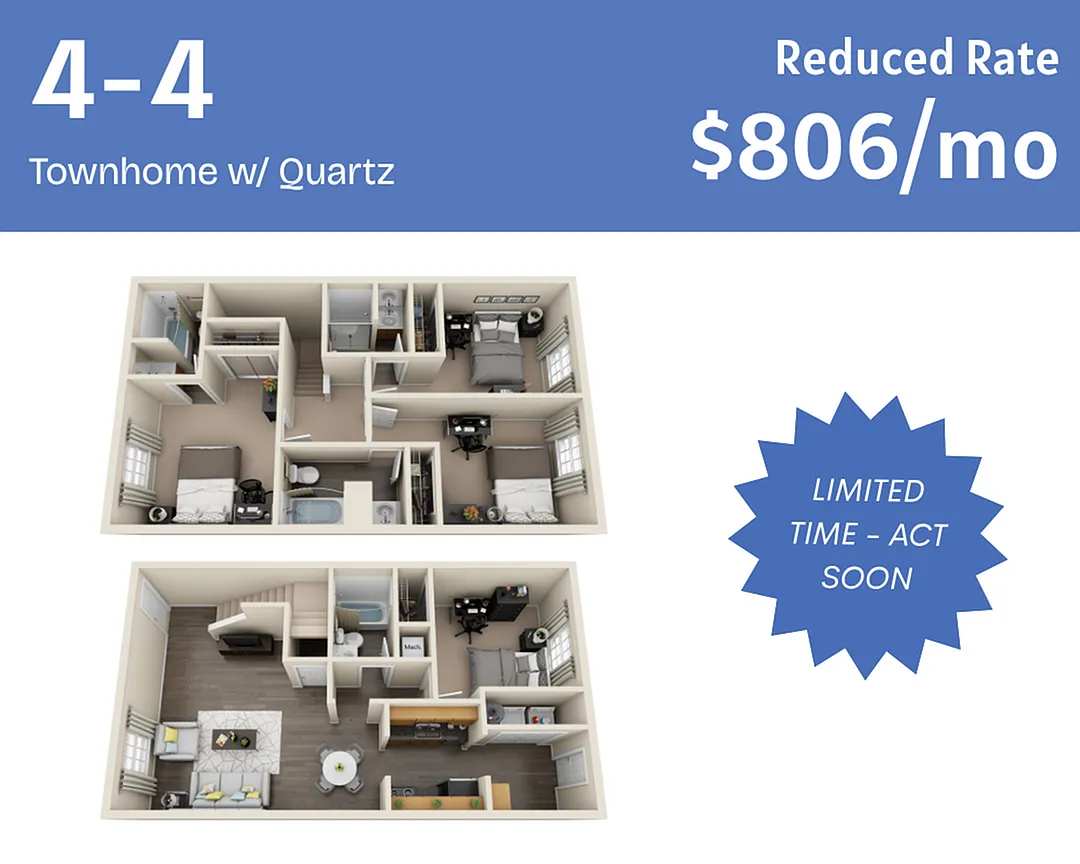 Floor plan 4-4thq