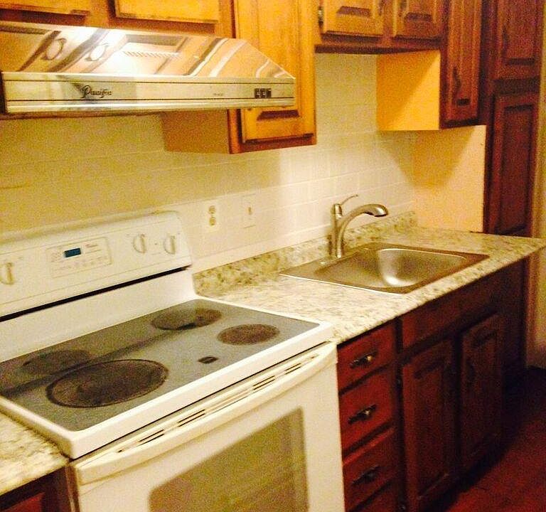 Kitchen counter and sink