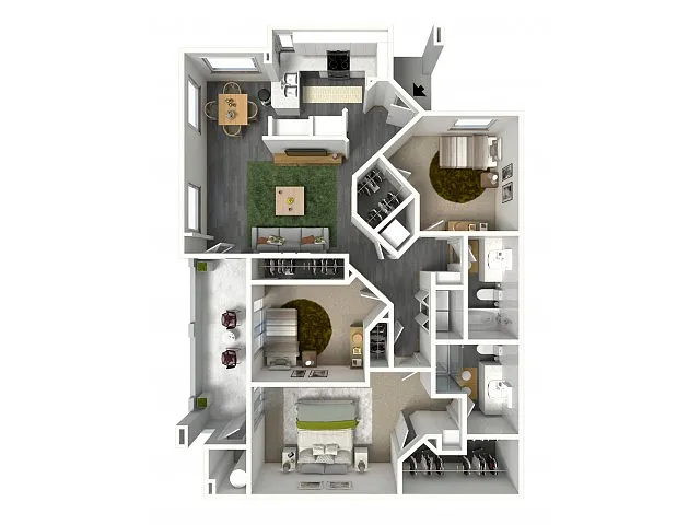 Floor plan HACIENDA