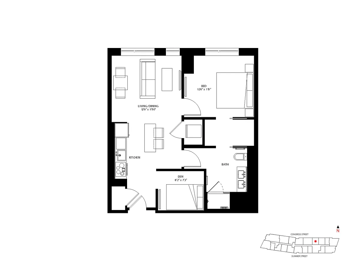 Floor plan 1-D4