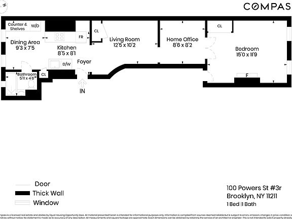 2nd image of 100 Powers St APT 3R