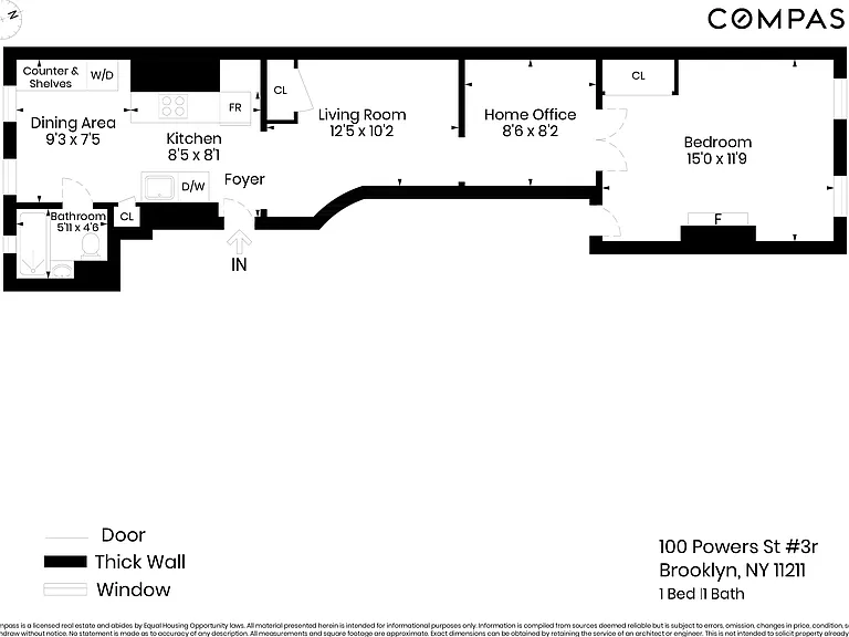100 Powers St #3R — Photo 2