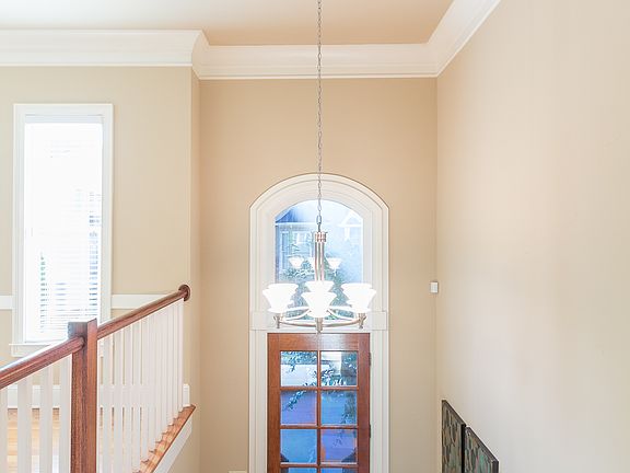 Two story foyer