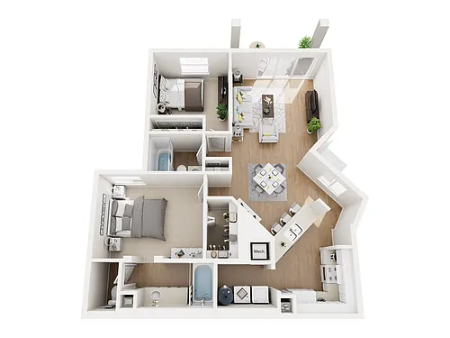 Floor plan Promenade Garden