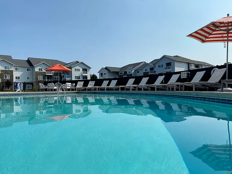 Piper Lakes Sparkling Swimming Pool and Sundeck