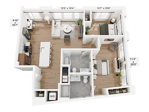 Floor plan B9