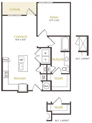 Floor plan A2