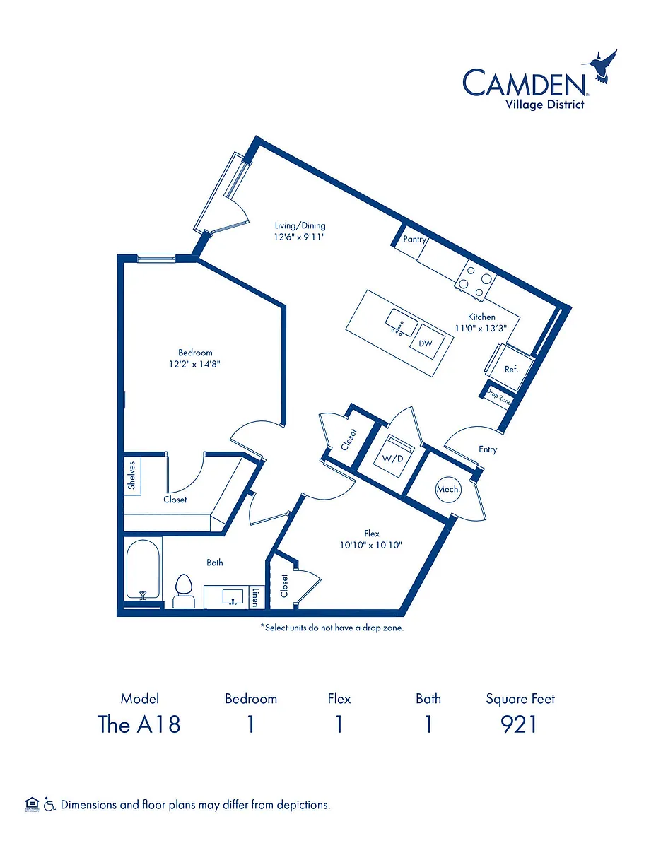 Floor plan A18