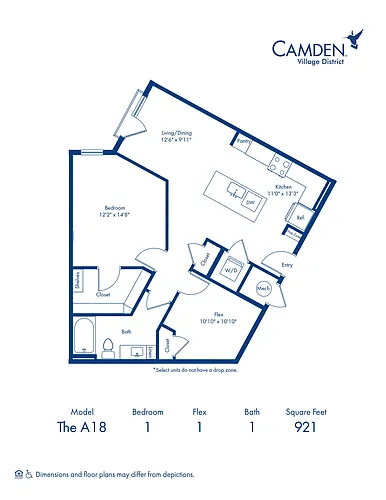 Floor plan A18