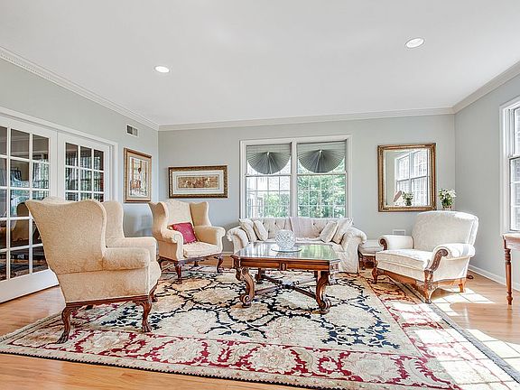 Living Room w/door to office