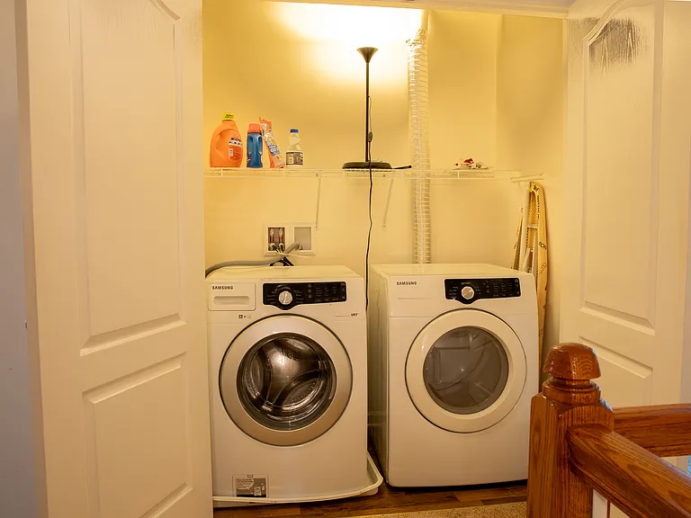Laundry Room next to Master Bedroom