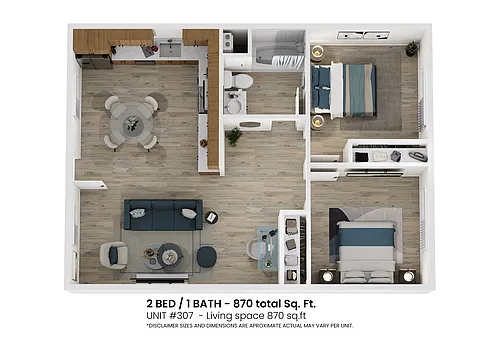 Floor plan B7